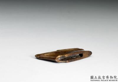 图片[2]-Jade ornament for the wooden handle of a yue axe, early Liangzhu culture-China Archive